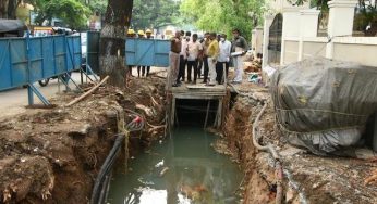 ஆழ்வார்பேட்டை மண்டலத்தில் மழைநீர் வடிகால் அமைக்கும் பணிகள் தீவிரம்.