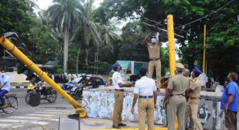 கெனால் ரோட்டில் வேகமாக வந்த வாகனத்தால் விபத்து