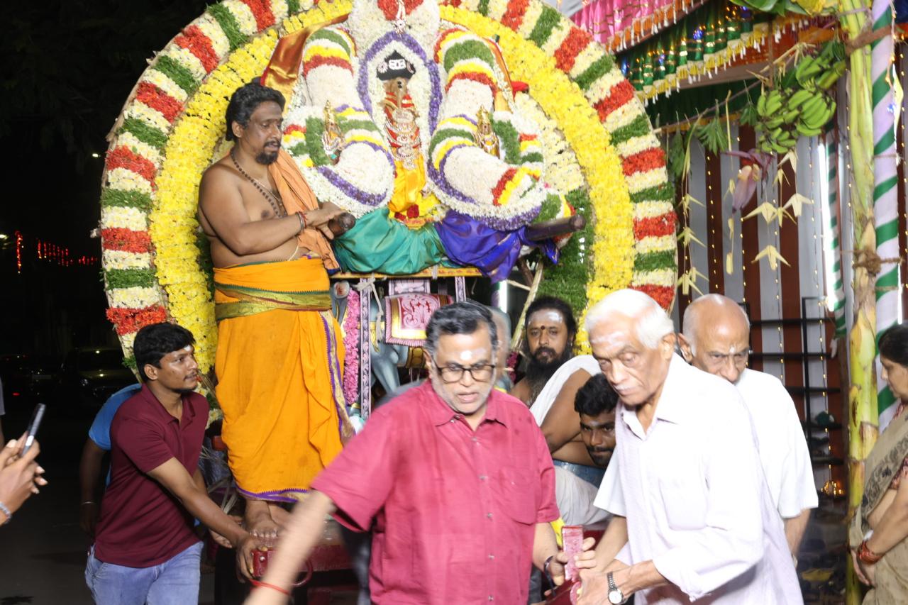 Vinyakar chathurthi celebrations Mylapore