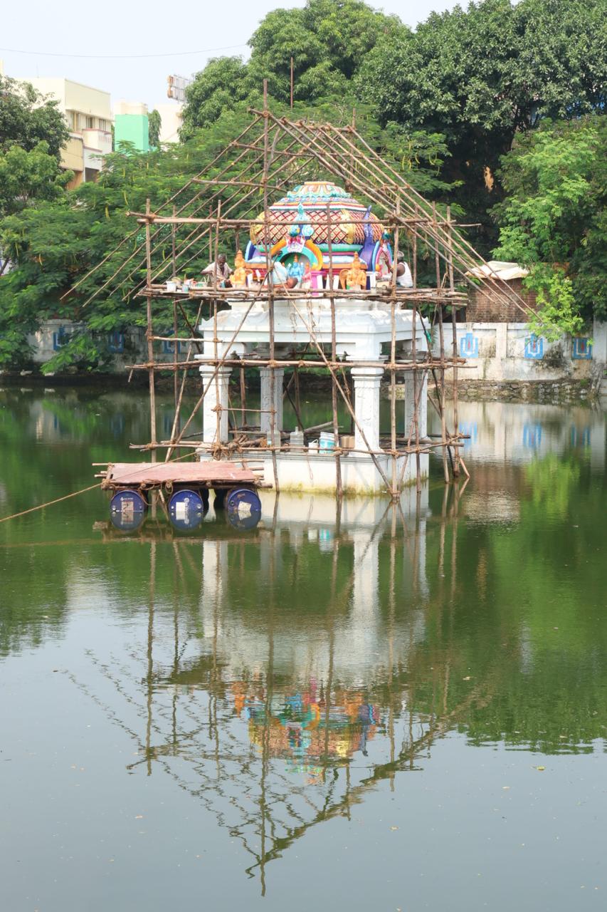 aadhikesava perumal temple tank mylapore