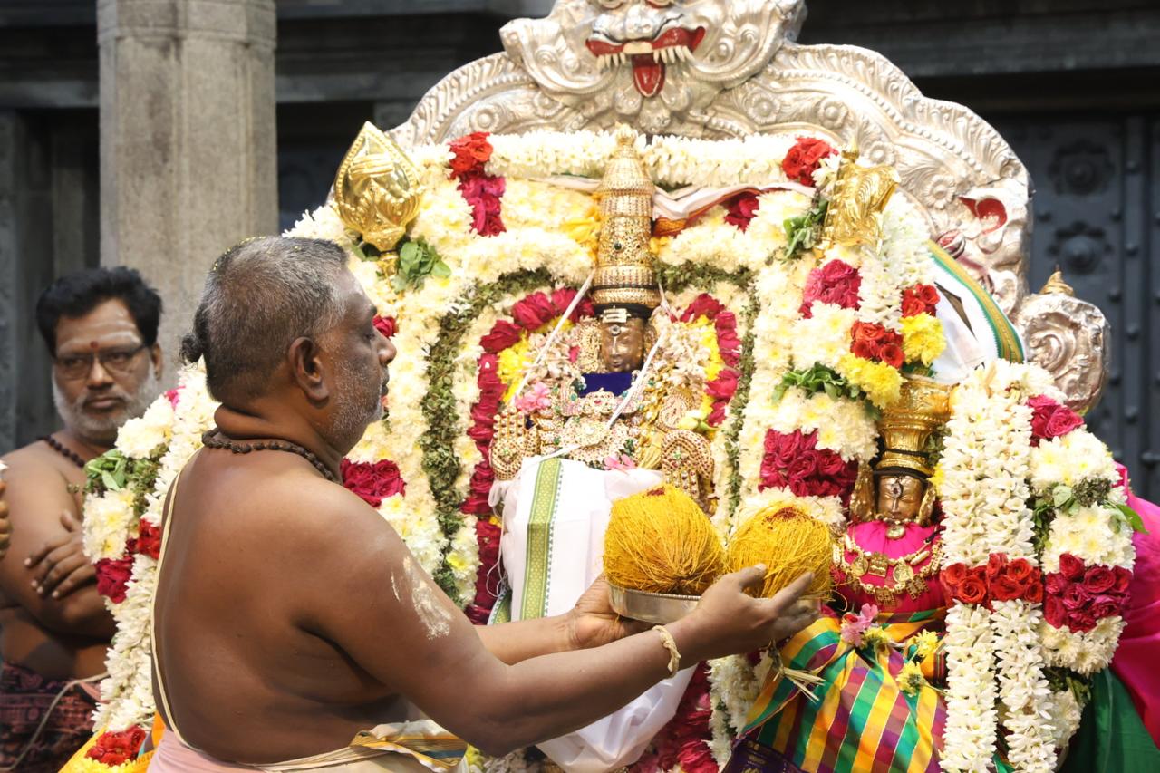 skantha sashti thirukalyanam Sri Kapaleeswarar temple